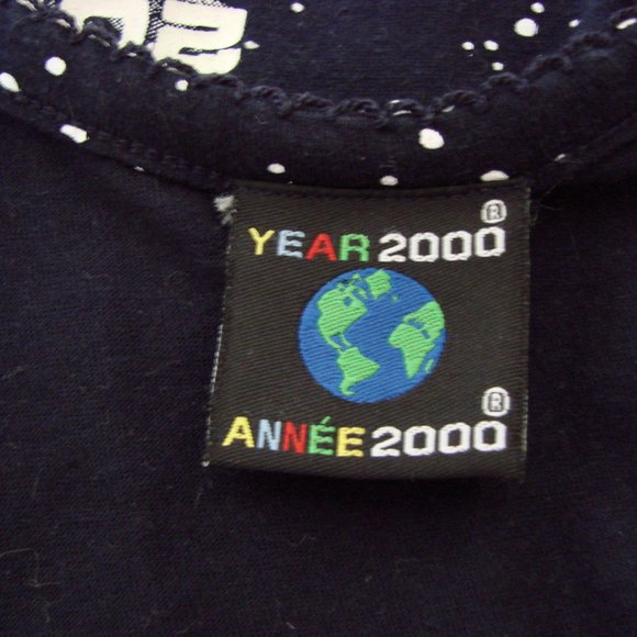 Y2K Mini Dress Year 2000 Tank Sleeveless Navy Blue Stretch Summer Dress Medium - Picture 9 of 11